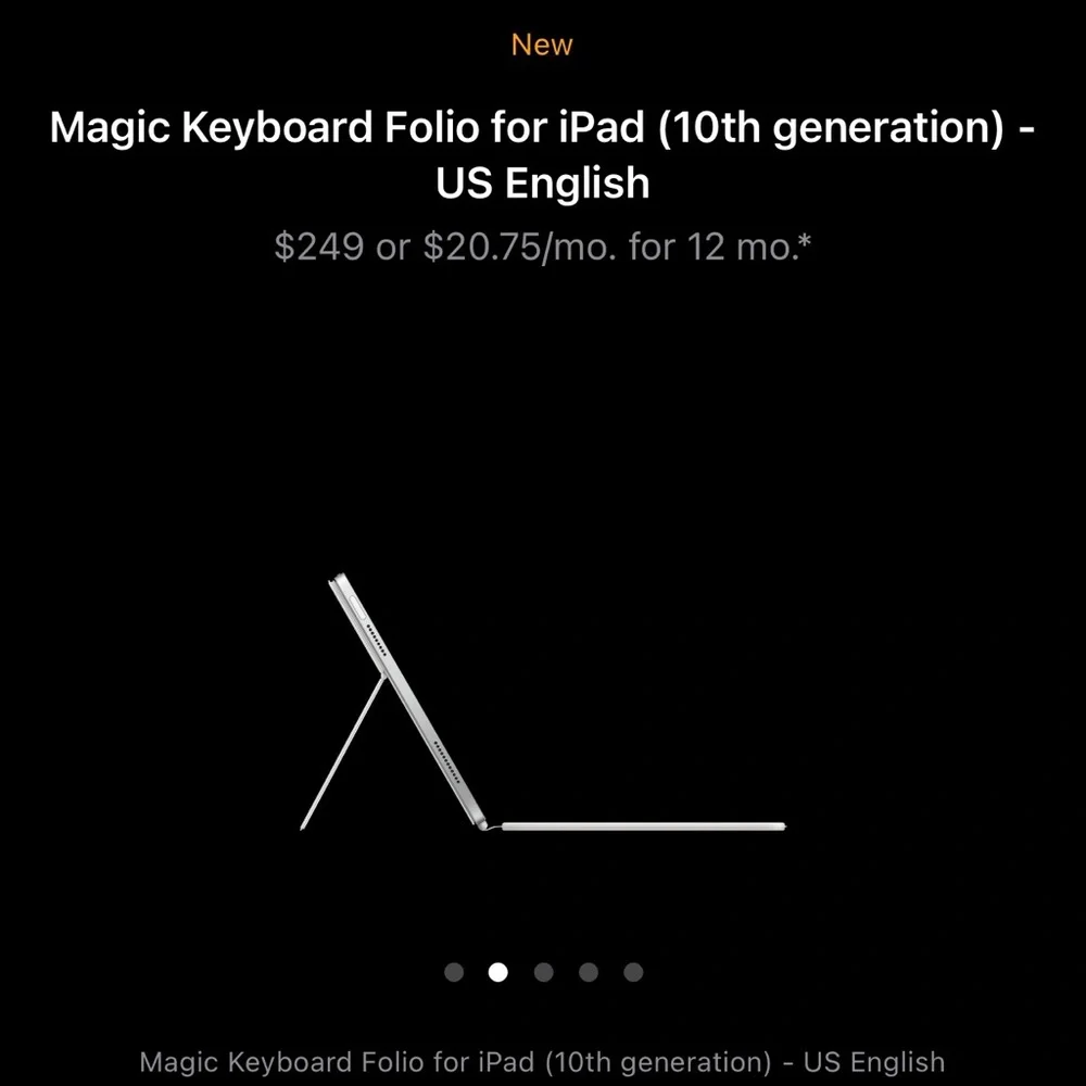 Magic Keyboard Folio for iPad (10th edition) US English